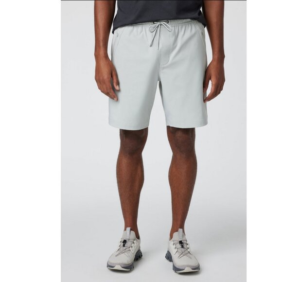 VUORI Men's Train Tech Athletic Shorts Size XL In Grey - Picture 1 of 8